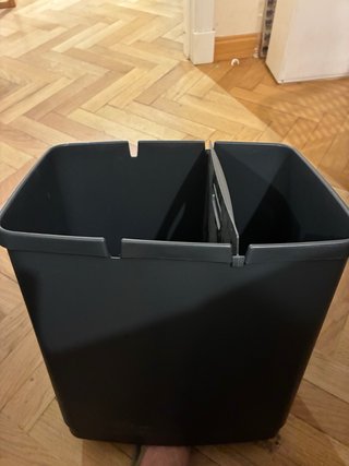 Cubo basura con separador