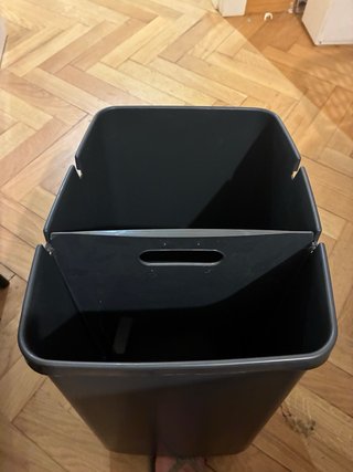 Cubo basura con separador