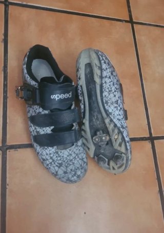 Zapatillas Ciclismo Speed Talla 38