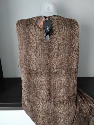 Vestido Estampado Animal Print Talla Única