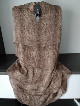 Vestido Estampado Animal Print Talla Única