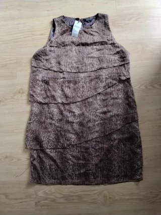 Vestido Estampado Animal Print Talla Única