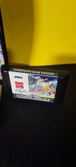 Juego Sega Mega Drive European Club Soccer