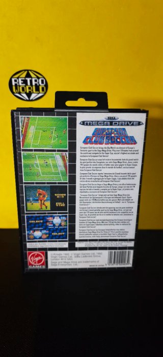 Juego Sega Mega Drive European Club Soccer
