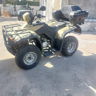 Quad Loncin Beige y Negro