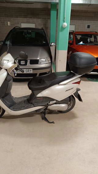 Honda Lead Scooter Blanca y Negra