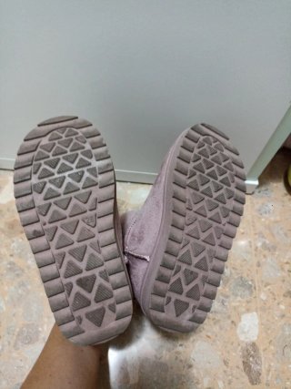 Botas niña borreguito rosa