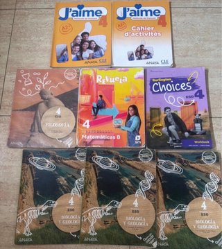 Libros de 4ESO Científico Huerta Salama