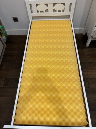 Cama Infantil IKEA Luroy Blanca 70x160