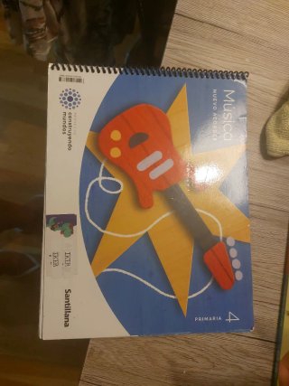 Libro Música 4 Primaria Santillana