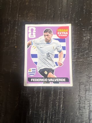 Cromo Panini Federico Valverde Extra Sticker