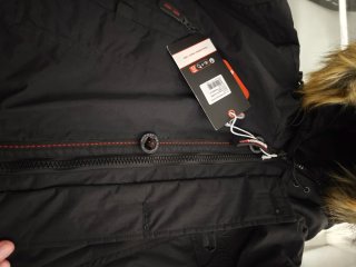 Parka Geographical Norway Air Line Negra