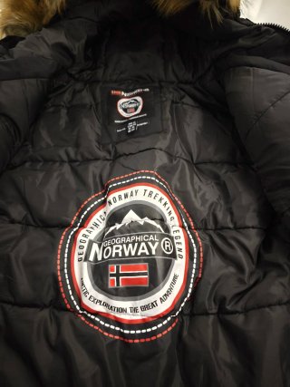 Parka Geographical Norway Air Line Negra