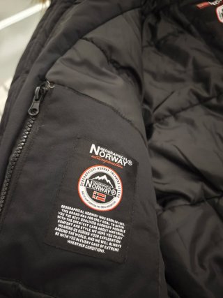 Parka Geographical Norway Air Line Negra