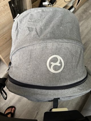 Cybex carrito bebé gris