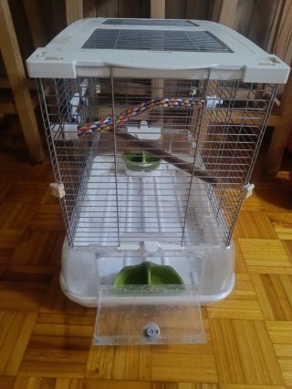 Jaula para loros o cotorras