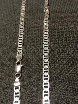 Cadena Mariner contraste Plata 925