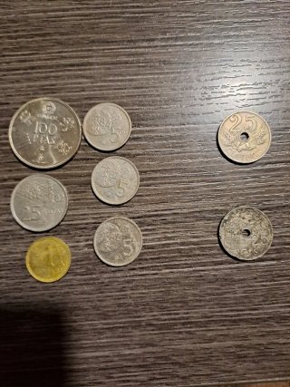 Monedas Antiguas - Pesetas Españolas