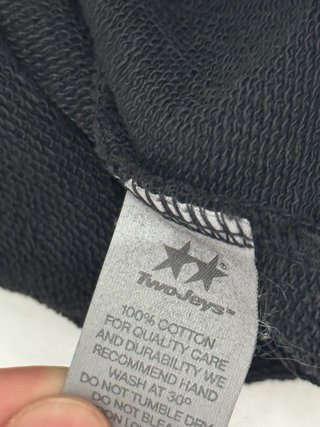 Sudadera Twojeys/ Talla S/ Color Negro