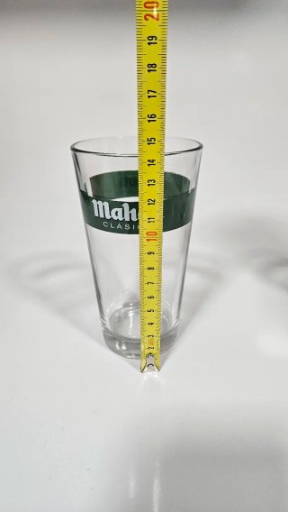 2 Vasos Cerveza Mahou Clásica