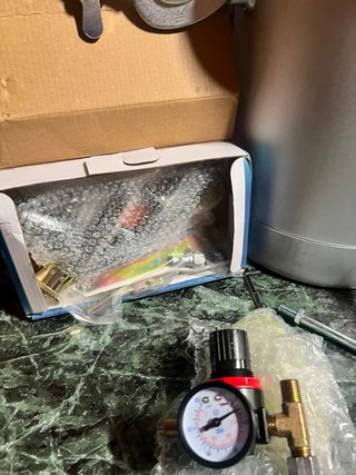 Pistola de pintura a presión