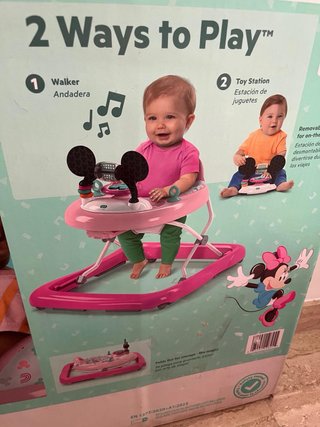 Andador Bright Starts Minnie NUEVO