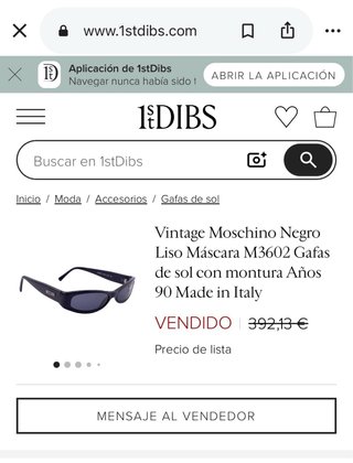 Gafas de sol MOSCHINO Originales MADE IN ITALY