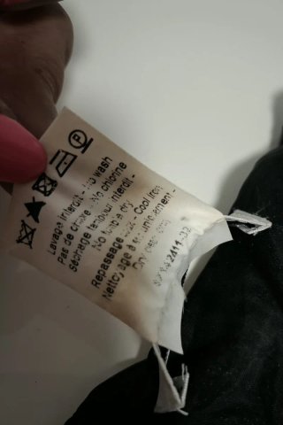 Vestido Sonia Rykiel Talla 36 Negro