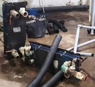 Intercambiador de calor 2 pulgadas 200kw