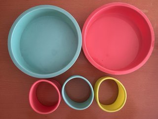 Set Moldes Repostería Silicona Totalmente nuevos