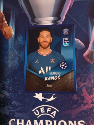 Sergio Ramos 21/22 Topps Champions League