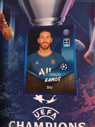 Sergio Ramos 21/22 Topps Champions League