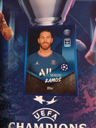 Sergio Ramos 21/22 Topps Champions League