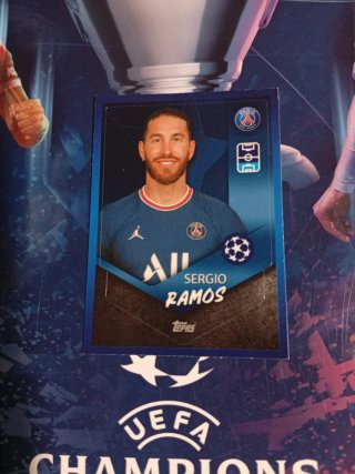 Sergio Ramos 21/22 Topps Champions League