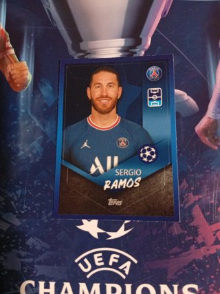 Sergio Ramos 21/22 Topps Champions League
