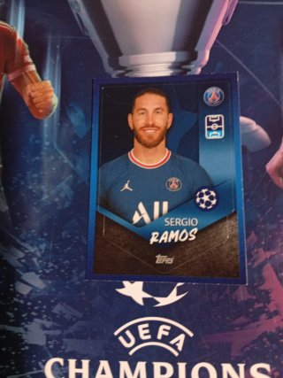 Sergio Ramos 21/22 Topps Champions League