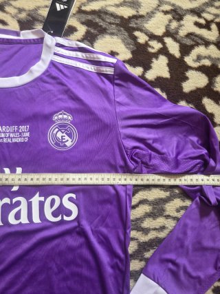 Camiseta Real Madrid Champions 2017 Morada Ronaldo