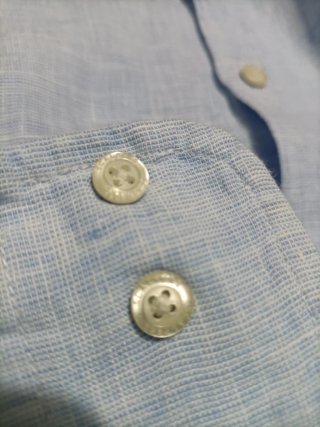 Camisa Lino Scalpers Hombre Talla L