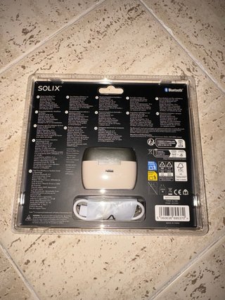 Auriculares Solix SL-700 Beige/Blanco