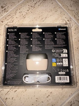 Auriculares Solix SL-700 Beige/Blanco