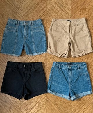 Lote 4 shorts vaqueros Talla 38