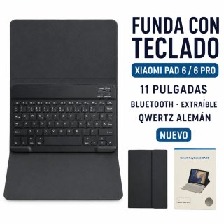 Funda Teclado Xiaomi Pad 6/6 Pro Alemán