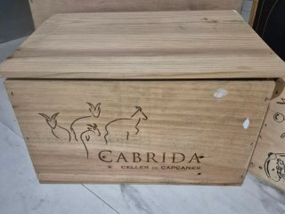 Cajas de vino de madera (lote)