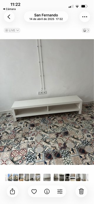 Mueble TV Blanco Ikea