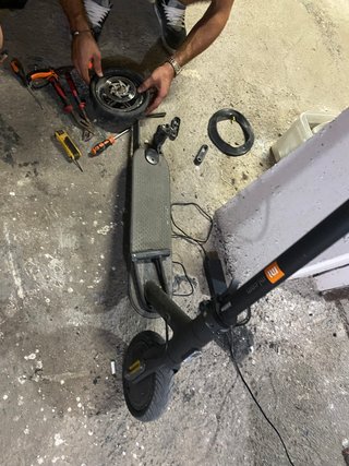 Se reparan patines y se revisan