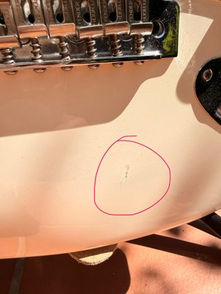 Fender Stratocaster Blanca – MIM + Mástil USA