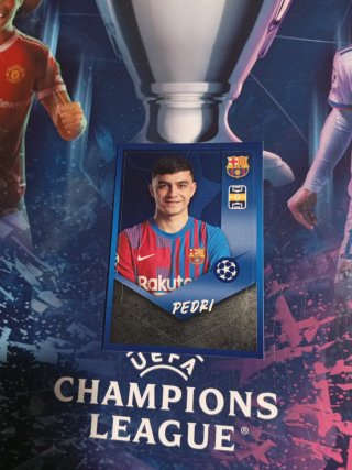 Pedri 21/22 Topps