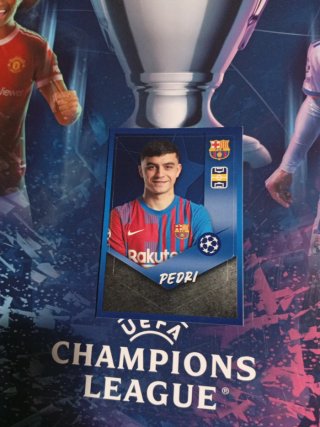 Pedri 21/22 Topps