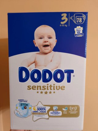 Pañales Dodot Sensitive Talla 3 (6-10kg)