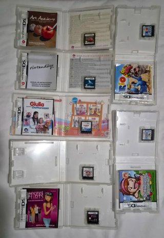 Lote 7 Videojuegos Nintendo DS